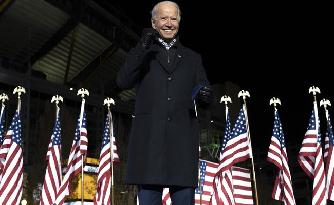 Joe Biden Ends Election Eve Rally, Urges Voters To "Take Back" Democracy