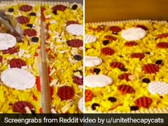 Pizza-Lovers, This Viral Video Of Pizza Made With Blocks Will Make You Drool Pizza-Lovers, This Viral Video Of Pizza Made With Blocks Will Make You Drool