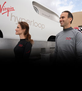 Virgin Hyperloop Tests 1st Human Ride, Its Top Executives Are Passengers