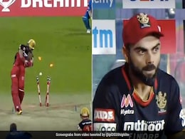 IPL 2020: छक्का मारने के चक्कर में बोल्ड हुए देवदत्त पडिक्कल, देख विराट कोहली ने दिया ऐसा रिएक्शन - देखें पूरा Video IPL 2020: छक्का मारने के चक्कर में बोल्ड हुए देवदत्त पडिक्कल, देख विराट कोहली ने दिया ऐसा रिएक्शन - देखें पूरा Video