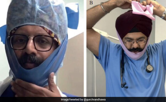 UK Team Comes Up With Beard Covering For Doctors From Ethnic Communities