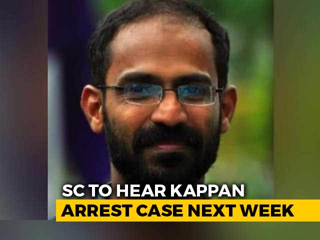 Hearing Of Plea For Journalist Siddique Kappan's Release Deferred