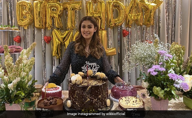 Pics From Nayanthara's Birthday Celebrations Are Sugar, Spice And Everything Nice