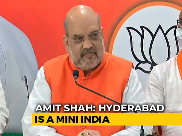 "We'll Move From Dynasty To Democracy," Says Amit Shah in Hyderabad