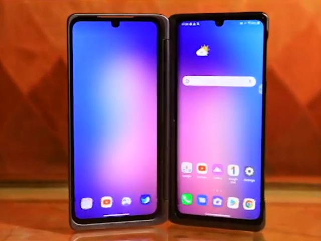 LG's Makeshift Foldable Phone