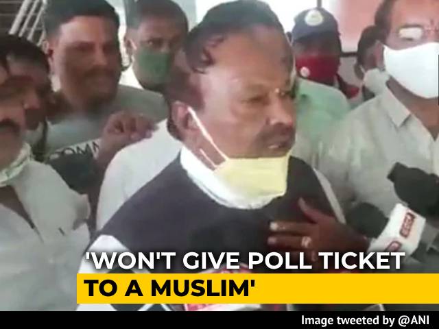 No Muslim Candidates For BJP, Says Karnataka Minister