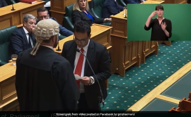 Indian-Origin MP In New Zealand Takes Oath In Sanskrit