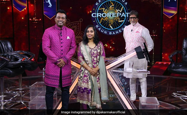 <i>Kaun Banega Crorepati 12</i>, Episode 35 Written Update: Amitabh Bachchan Welcomes Leander Paes And Dipa Karmakar On The Show
