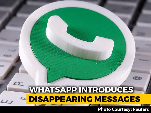 WhatsApp Disappearing Messages Feature Launched, Rollout To Be Completed In November