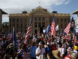 Faced With Defeat, Armed Protesters In Arizona Insist Election Stolen Faced With Defeat, Armed Protesters In Arizona Insist Election Stolen