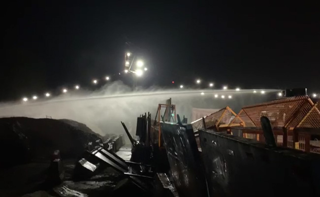 Close To Midnight, Water Cannons Used On Farmers In Haryana's Sonipat