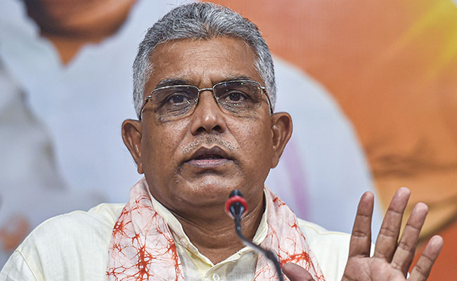 Mamata Banerjee Government "Looted" Financial Aid Provided After Cyclone Amphan: Dilip Ghosh