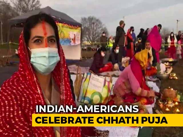 Indian-Americans Celebrate Chhath Puja In New Jersey