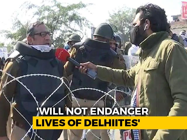 Won't Entertain People's Whims: Delhi Police On Farmers' Seeking Passage