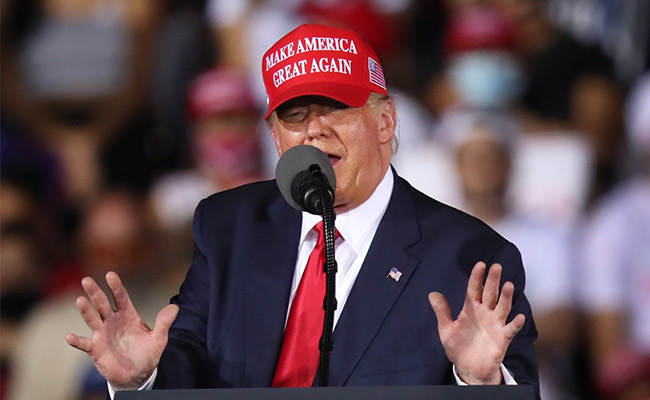 US "Entitled To Know Who Won" On Election Day, Says Donald Trump