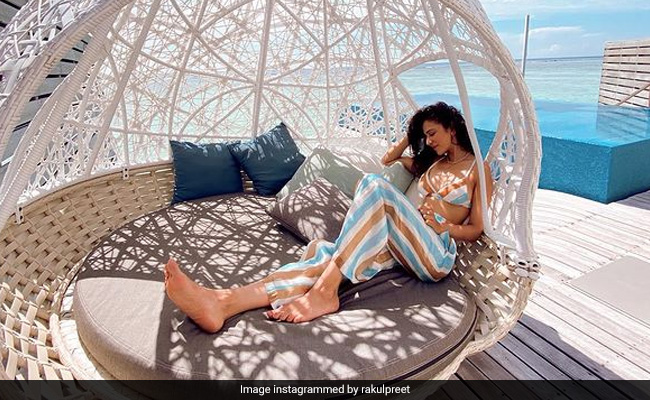 Rakul Preet Singh Is Chilling Like A Villain In Maldives. See Pic