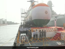 Indian Navy's 5th Scorpene Submarine INS Vagir Launched, Has "Stealth Features" Indian Navy's 5th Scorpene Submarine INS Vagir Launched, Has "Stealth Features"