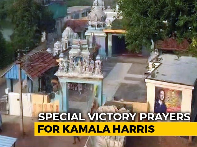 Special Victory Prayers For Kamala Harris In Ancestral Tamil Nadu Village