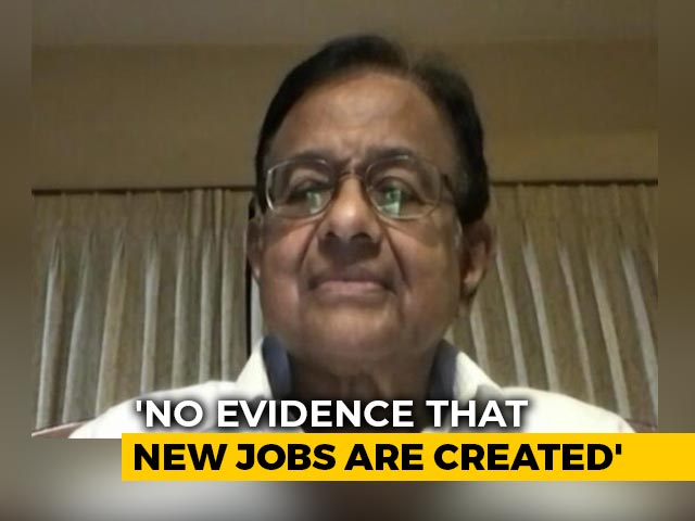 Not A Stimulus Package To Revive Demand: P Chidambaram On Aatmanirbhar 3.0