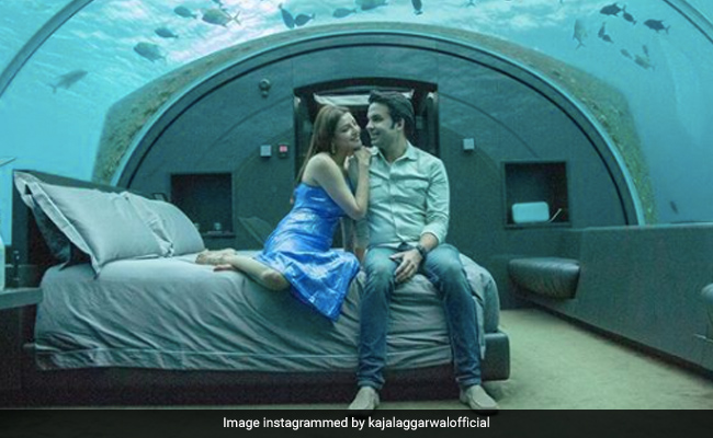 Kajal Aggarwal And Gautam Kitchlu Are Honeymooning At This Underwater Resort. See Pics