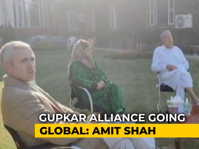 Ahead Of Polls, Amit Shah vs Gupkar Alliance