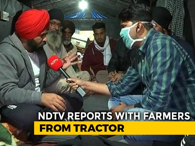 "Have Ration For 2 Months, Prepared": Farmers Headed To Delhi Tell NDTV