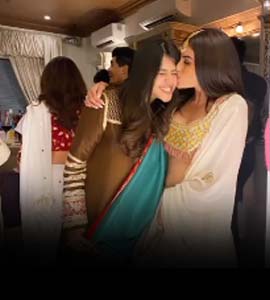 Inside Ekta Kapoor's Diwali Celebrations With Mouni, Mrunal And Others