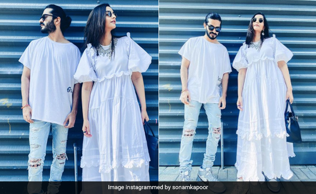 Sonam And Harrshvardhan Kapoor Set Twinning Goals In Cool Sneakers