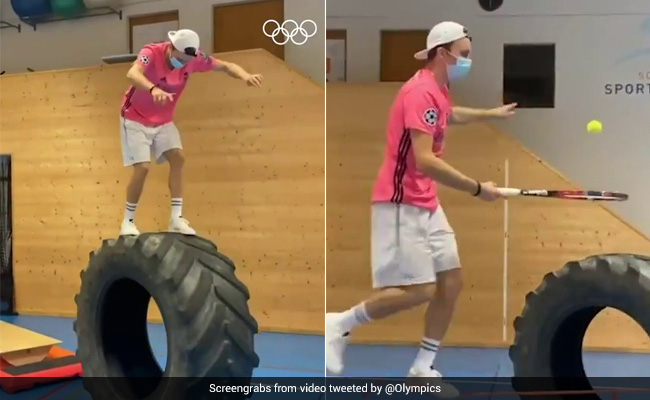 Athlete's Crazy Balancing Act In Obstacle Course Video Will Make Your Jaw Drop