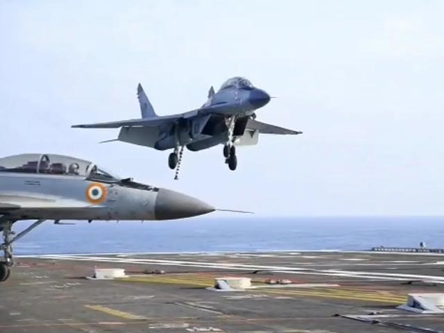 Watch: Indian MiG-29Ks In Action In Phase 2 Of 4-Nation Malabar Exercise