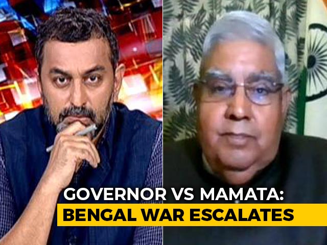 Public Servants Are Frontline Political Workers In Bengal: Governor To NDTV