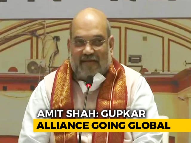 "Gupkar Gang Going Global": Amit Shah Attacks, J&K Leaders Hit Back