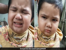 बच्चे ने कटिंग करवाते हुए मचाया बवाल, रोते हुए बोला- 'गुस्सा आ रहा है, तुम्हारे सारे बाल काट दूंगा...' - देखें Video बच्चे ने कटिंग करवाते हुए मचाया बवाल, रोते हुए बोला- 'गुस्सा आ रहा है, तुम्हारे सारे बाल काट दूंगा...' - देखें Video