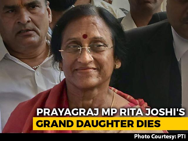 BJP MP Rita Joshi's Granddaughter, 6, Dies Reportedly From Cracker Burns BJP MP Rita Joshi's Granddaughter, 6, Dies Reportedly From Cracker Burns