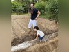 Viral: Pics Of Saif Ali Khan And Taimur Farming In Pataudi Viral: Pics Of Saif Ali Khan And Taimur Farming In Pataudi