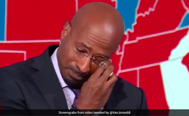 On Camera, CNN Host Breaks Down As Joe Biden Wins