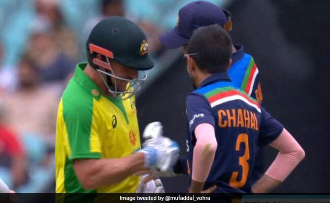 WATCH KL Rahul tried to tickle Aaron Finch after he was hit on the stomach IND Vs AUS 2nd ODI WATCH KL Rahul tried to tickle Aaron Finch after he was hit on the stomach IND Vs AUS 2nd ODI