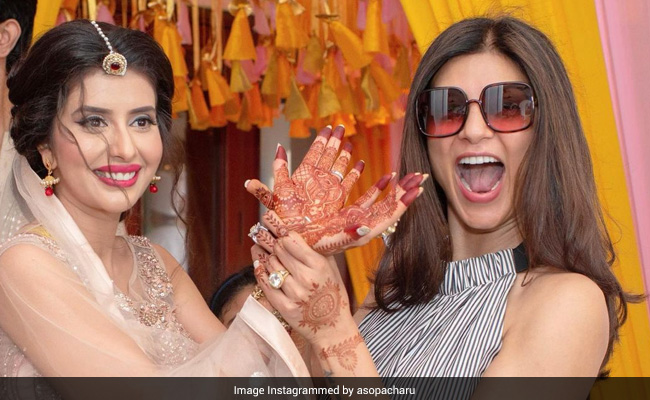How Sushmita Sen's Sister-In-Law Charu Asopa Wished Her On Her Birthday