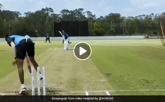AUS vs IND: विराट कोहली ने ग्रीन पिच पर जमकर की बल्लेबाजी प्रैक्टिस, बोले- मजा आ गया..देखें Video
