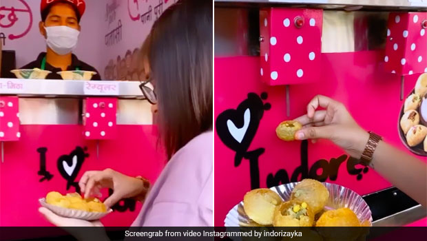 Hygienic <i>Pani Puri</i> Dispensing Machine Goes Viral And Netizens Are Overjoyed