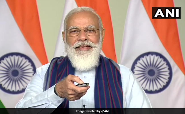 PM Modi Lays Foundation Of Housing Projects, Says Homes For Poor A Priority