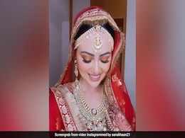 सना खान ने शेयर किया वलीमा लुक, लाल जोड़े में यूं शरमाईं- देखें वायरल Video सना खान ने शेयर किया वलीमा लुक, लाल जोड़े में यूं शरमाईं- देखें वायरल Video