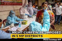 Night Curfew In Some Madhya Pradesh Cities Amid Rising Covid Cases Night Curfew In Some Madhya Pradesh Cities Amid Rising Covid Cases