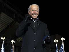 'To The White House With Grace Of God': Biden Signs Childhood Home Wall