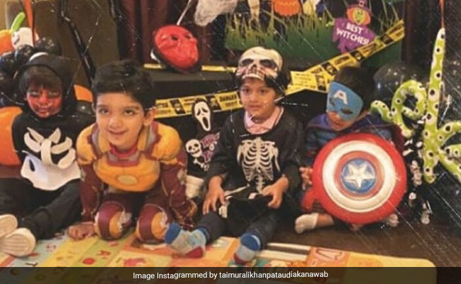 Can You Spot Taimur In This Halloween Spook Fest?
