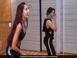 नोरा फतेही के 'पपेटा सॉन्ग' का मेकिंग Video हुआ वायरल, यूं मस्ती में डांस की प्रैक्टिस करती नजर आईं एक्ट्रेस नोरा फतेही के 'पपेटा सॉन्ग' का मेकिंग Video हुआ वायरल, यूं मस्ती में डांस की प्रैक्टिस करती नजर आईं एक्ट्रेस