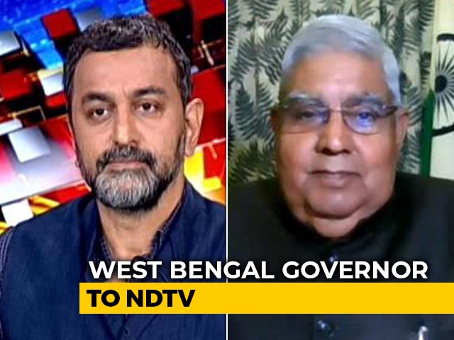 Political Violence Rising, No Space For Opposition: Bengal Governor