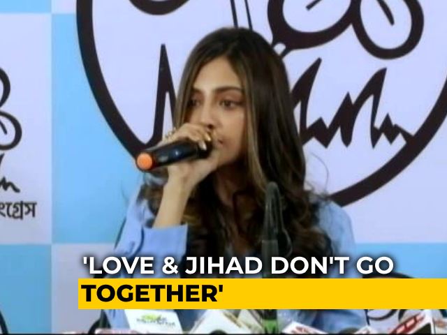 "Love And Jihad Don't Go Hand-In-Hand": Trinamool MP Nusrat Jahan