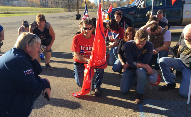 Trump Supporters Not Ready To Accept Joe Biden Victory, Holding Out Until Results "Certified"