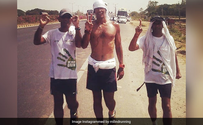 When Milind Soman Ran From Delhi To Mumbai In 30 Days. See Throwback Pics
